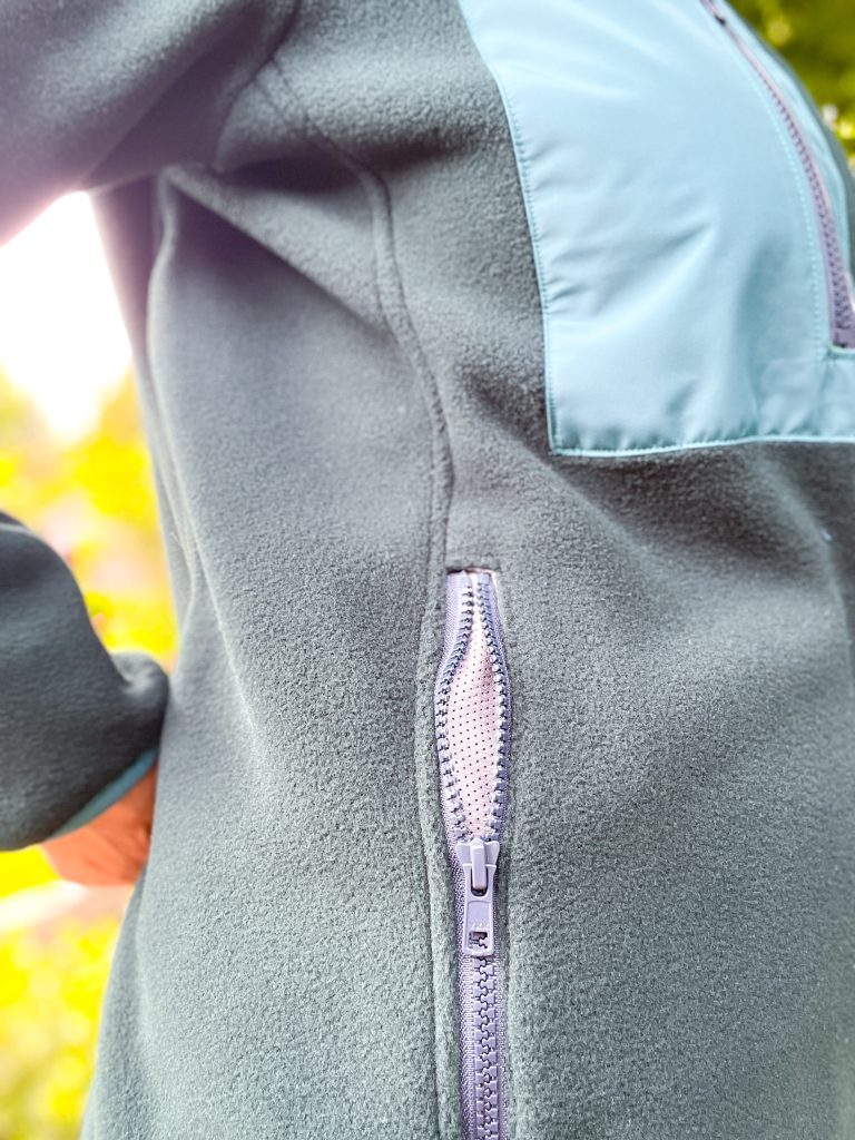 Sew a Fleece Jacket (with a Zippered Chest Pocket Hack) » BERNINA Blog